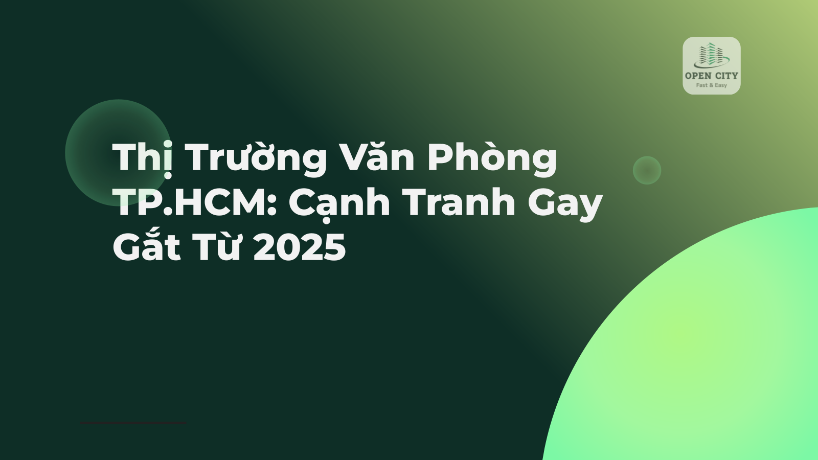 Thị Trường Văn Phòng TP.HCM: Cạnh Tranh Gay Gắt Từ 2025 1 4411