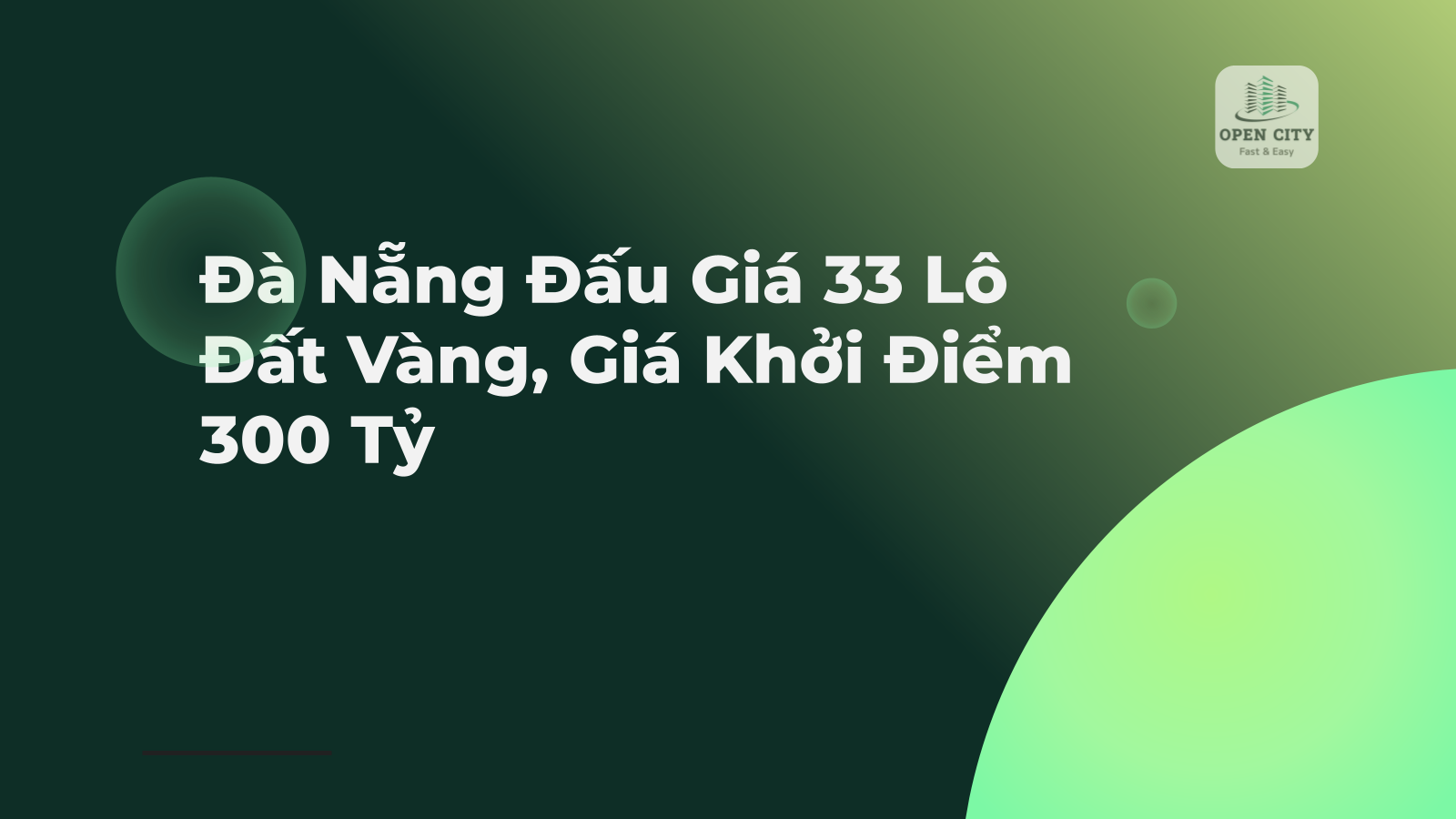 Đà Nẵng Đấu Giá 33 Lô Đất Vàng, Giá Khởi Điểm 300 Tỷ 1 4916