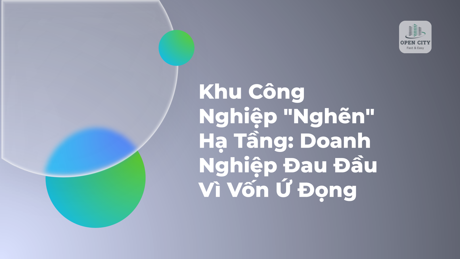 Khu Công Nghiệp "Nghẽn" Hạ Tầng: Doanh Nghiệp Đau Đầu Vì Vốn Ứ Đọng 1 4961