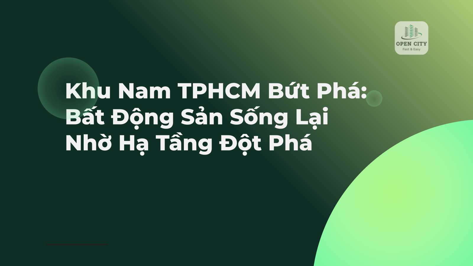 Khu Nam TPHCM Bứt Phá: Bất Động Sản Sống Lại Nhờ Hạ Tầng Đột Phá 1 4962