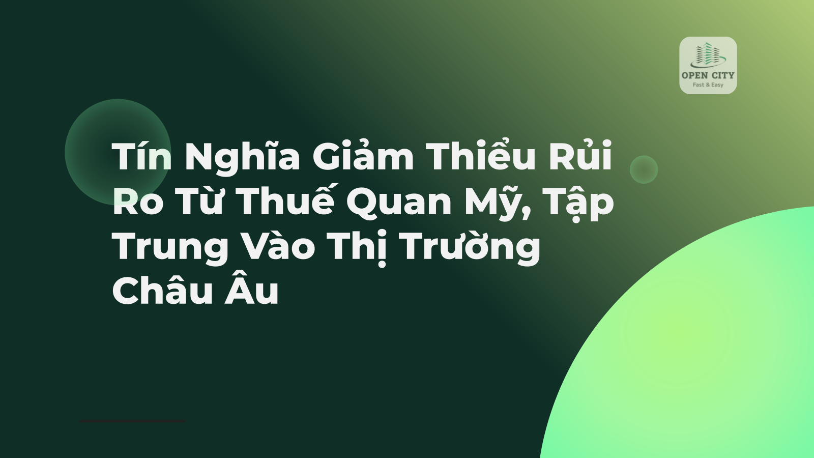 Tín Nghĩa Giảm Thiểu Rủi Ro Từ Thuế Quan Mỹ, Tập Trung Vào Thị Trường Châu Âu 1 5140