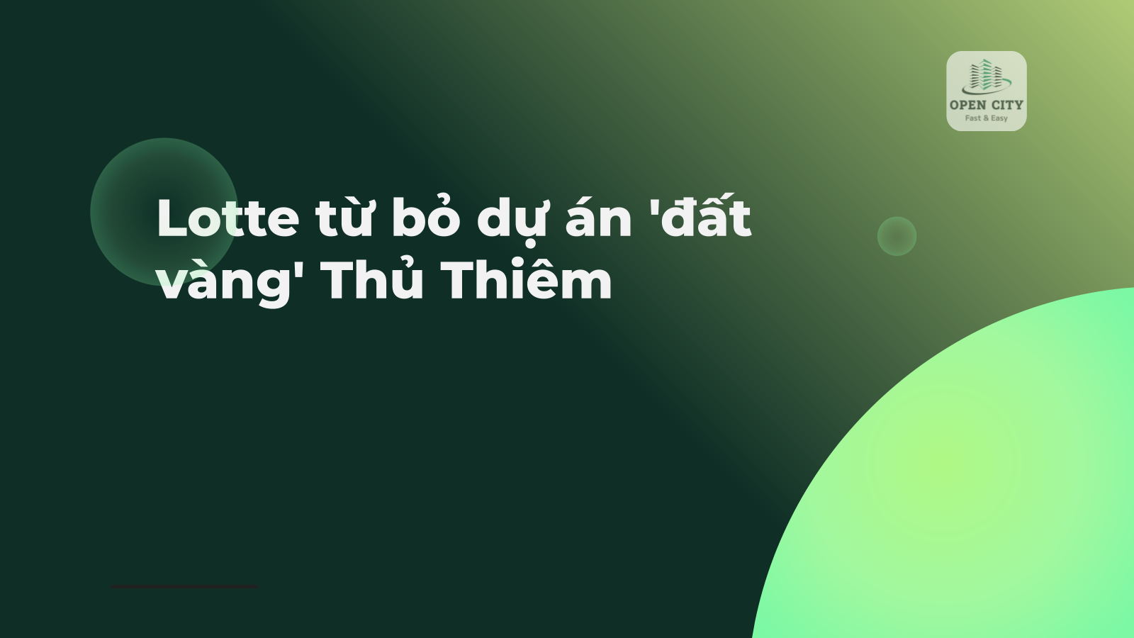 Lotte từ bỏ dự án 'đất vàng' Thủ Thiêm 1 6116