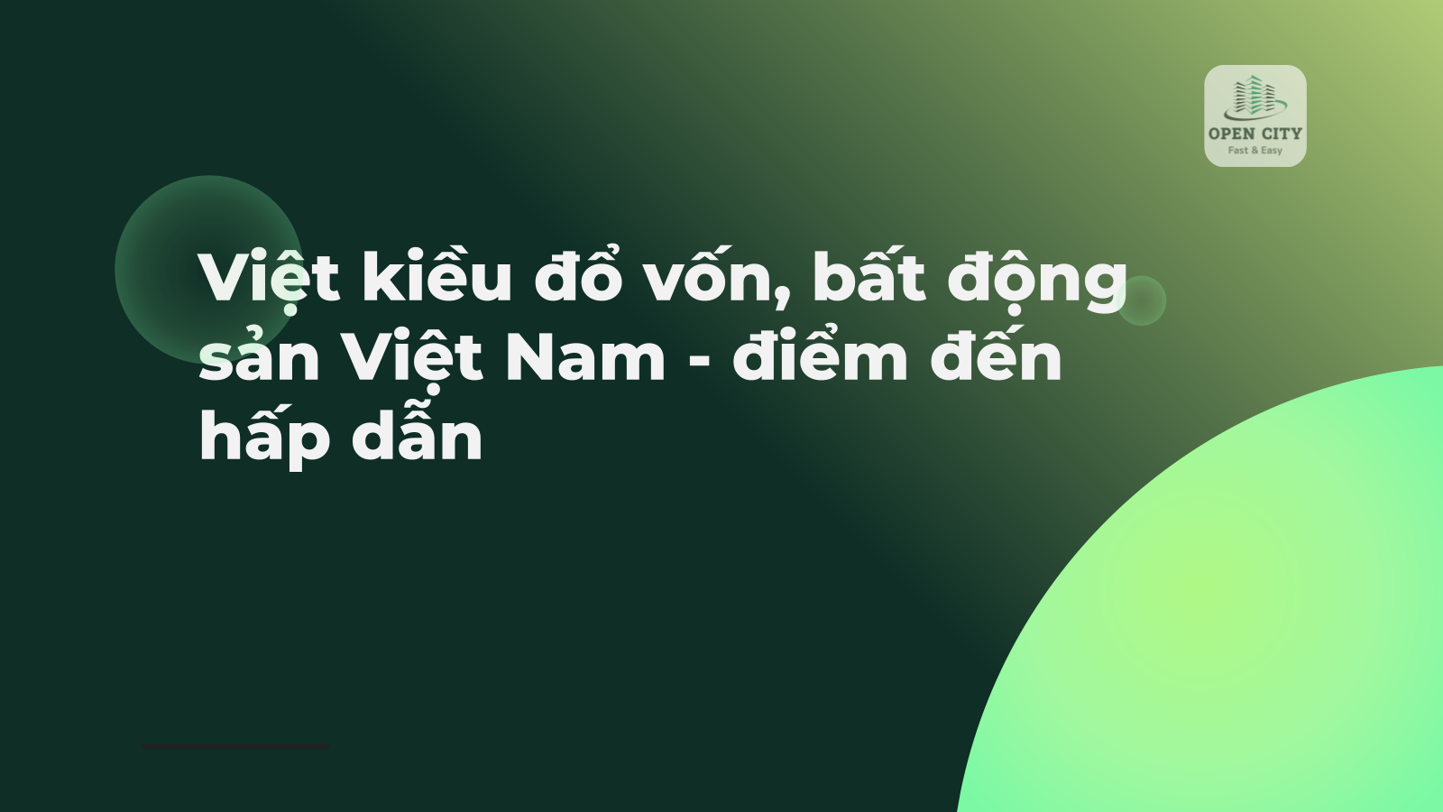 Việt kiều đổ vốn, bất động sản Việt Nam - điểm đến hấp dẫn 7 6371
