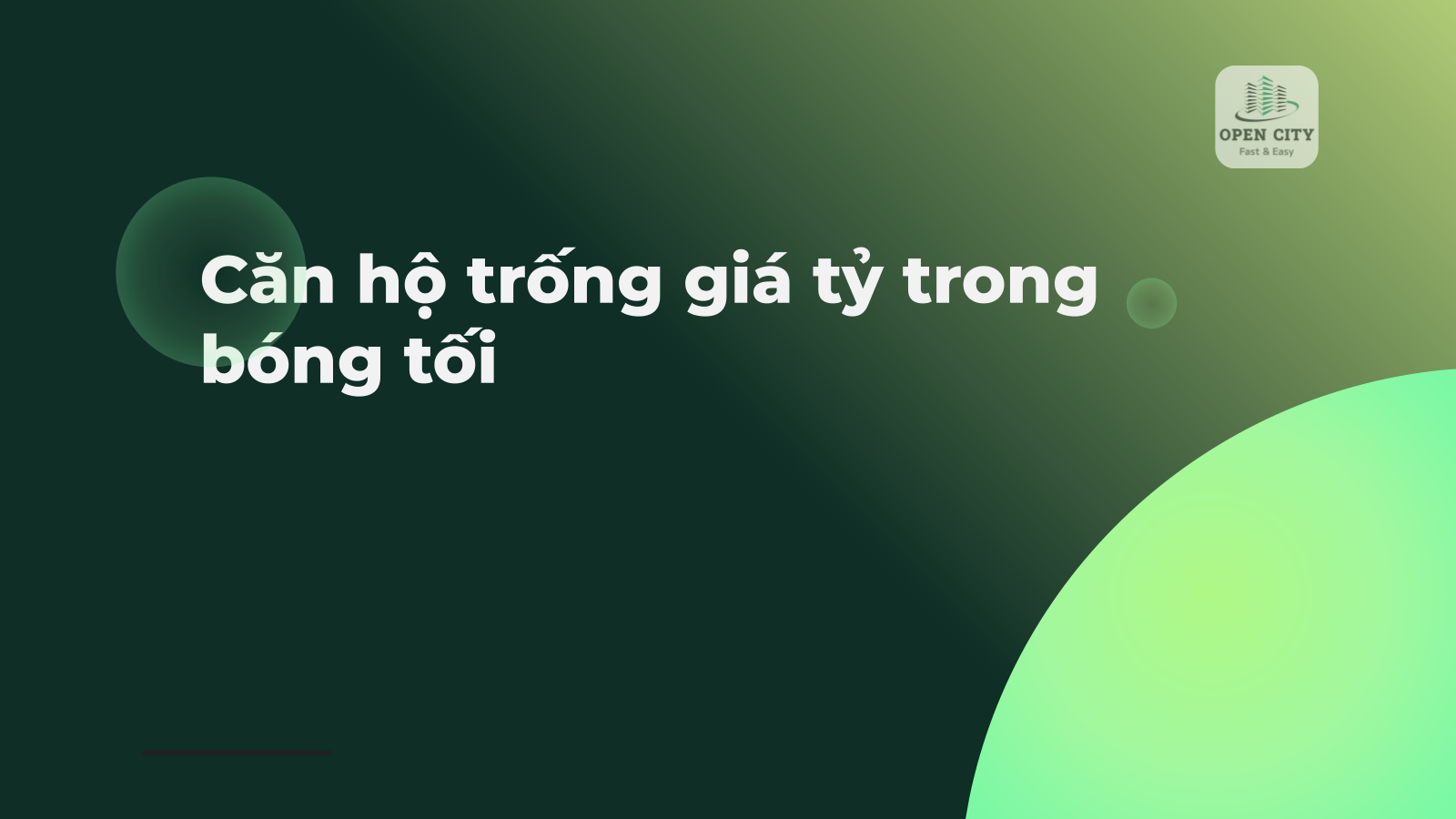 Căn hộ trống giá tỷ trong bóng tối 5 6372