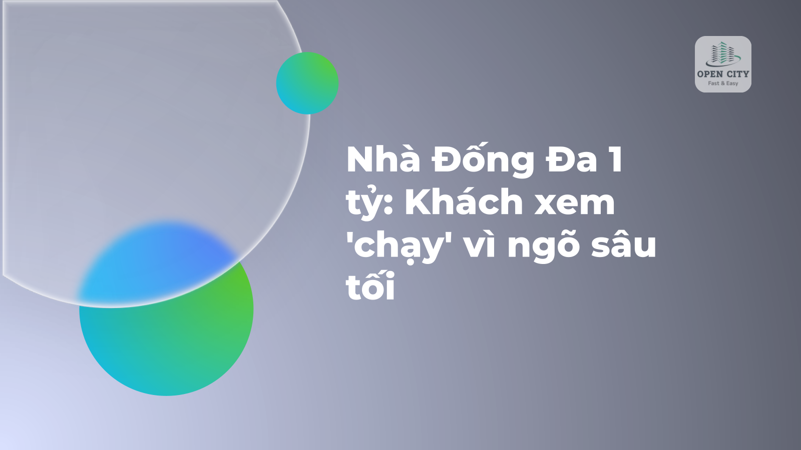 Nhà Đống Đa 1 tỷ: Khách xem 'chạy' vì ngõ sâu tối 5 6450