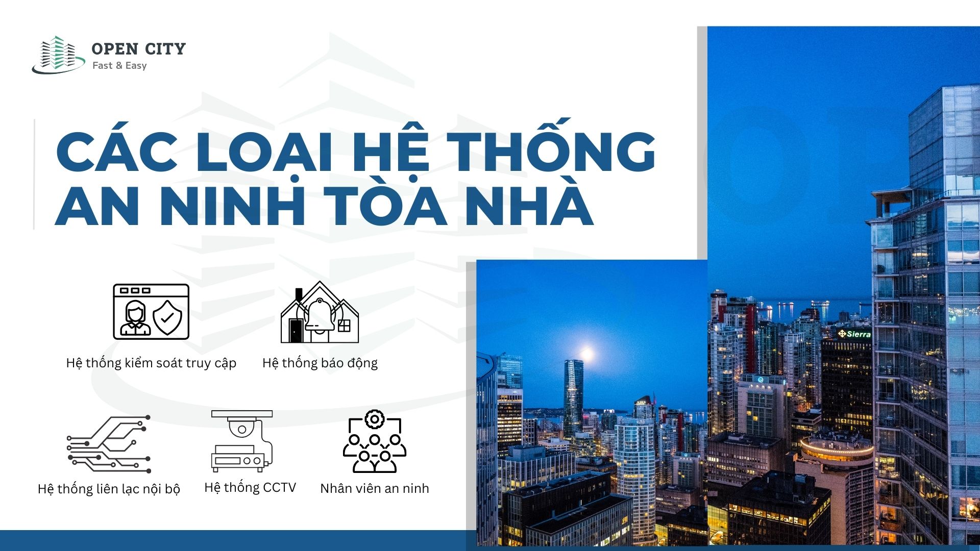 cac loai he thong an ninh toa nha